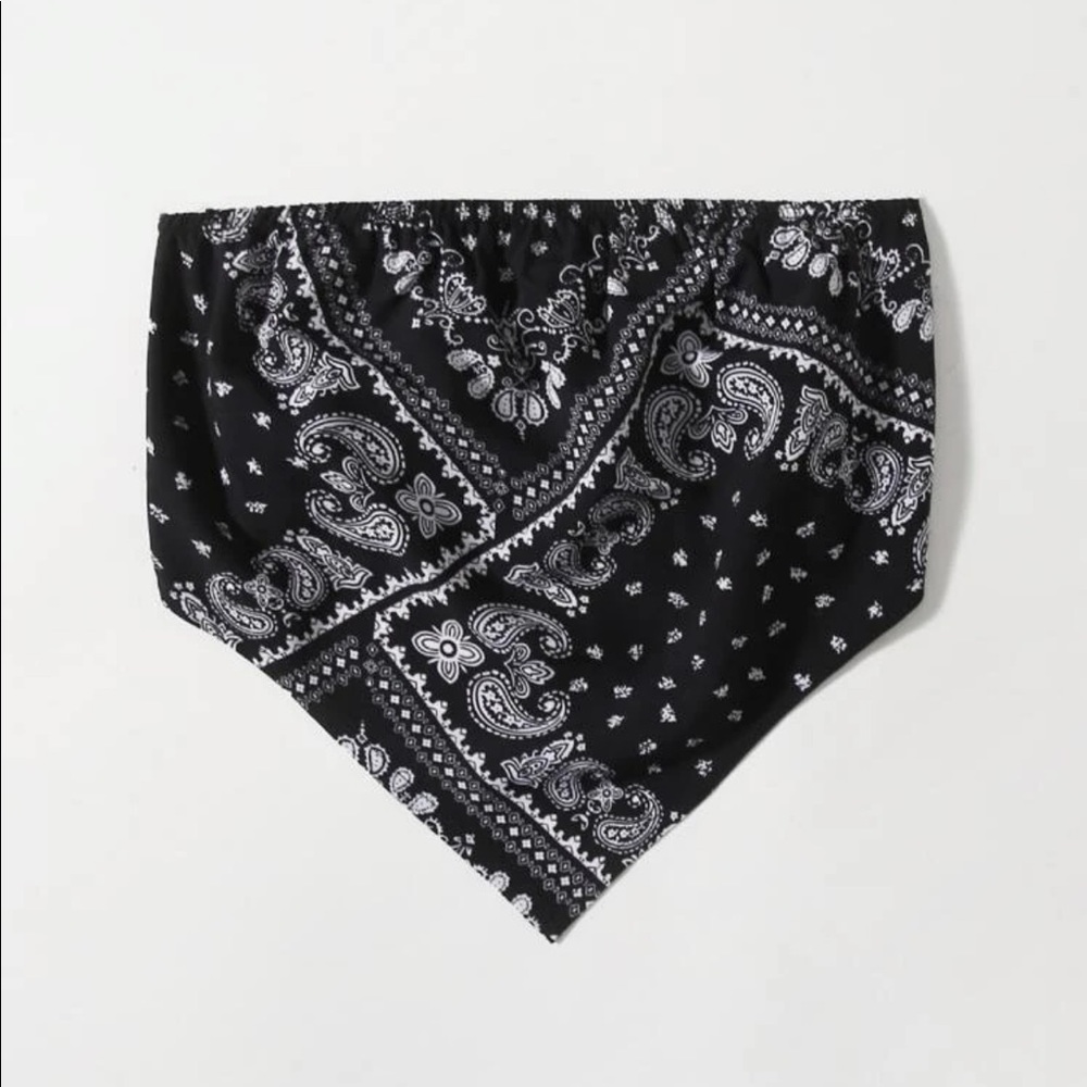 Bandanna Crop Top